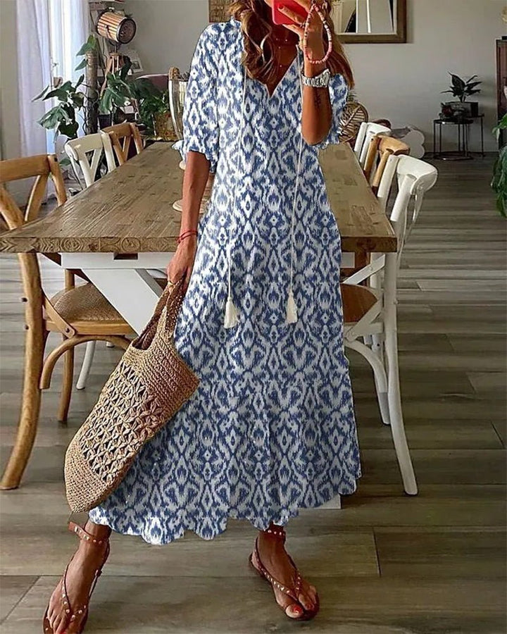 LUNA | MIDDEN BOHO STIJL JURK ZONDER MOEITE