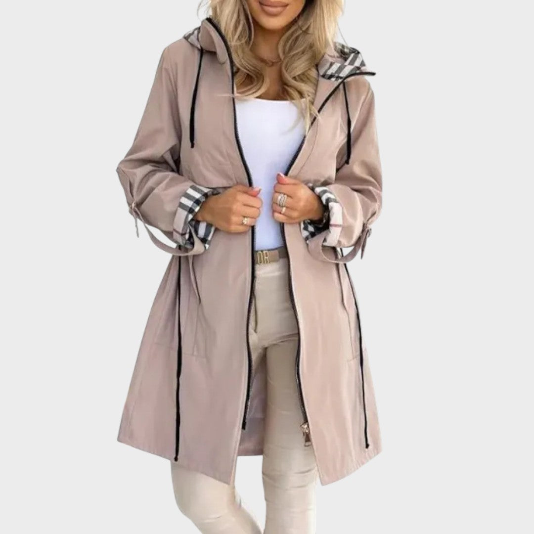 Rosanne | Overhemdjas met Capuchon