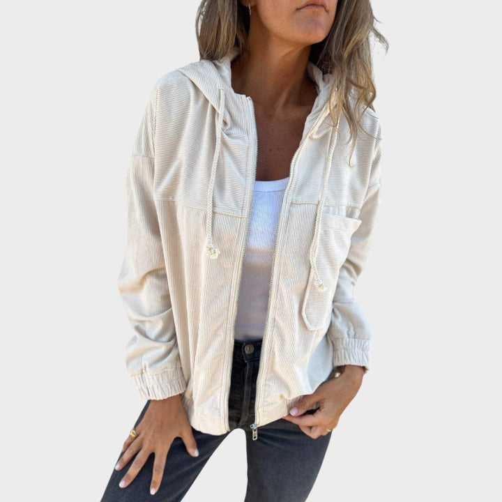 Éloïse | Corduroy Hoodie Jacket