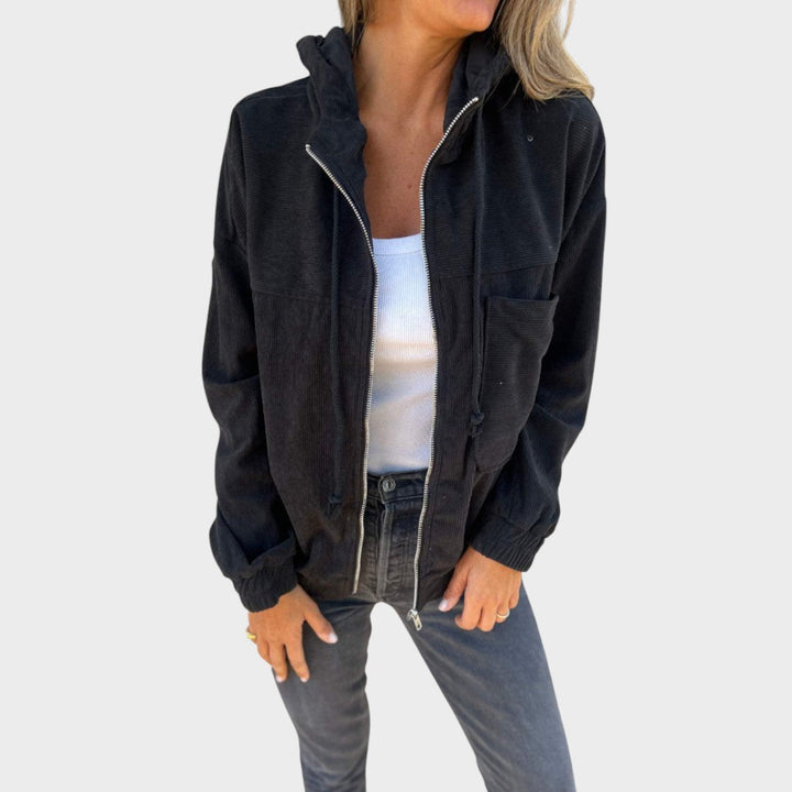 Éloïse | Corduroy Hoodie Jacket