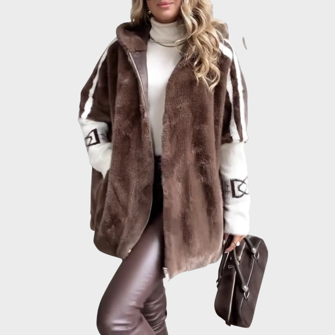 Béatrix | Elegante Leren Mantel