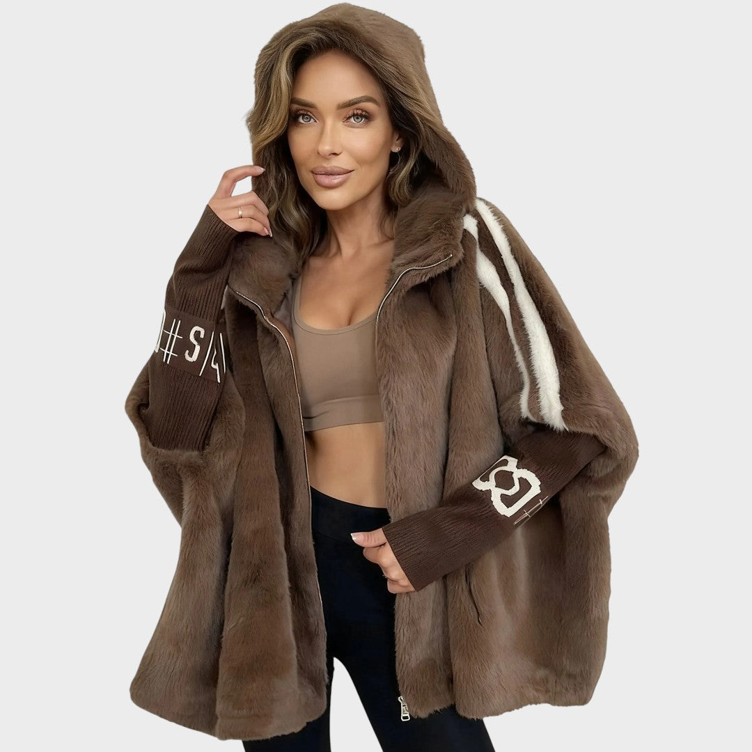 Béatrix | Elegante Leren Mantel