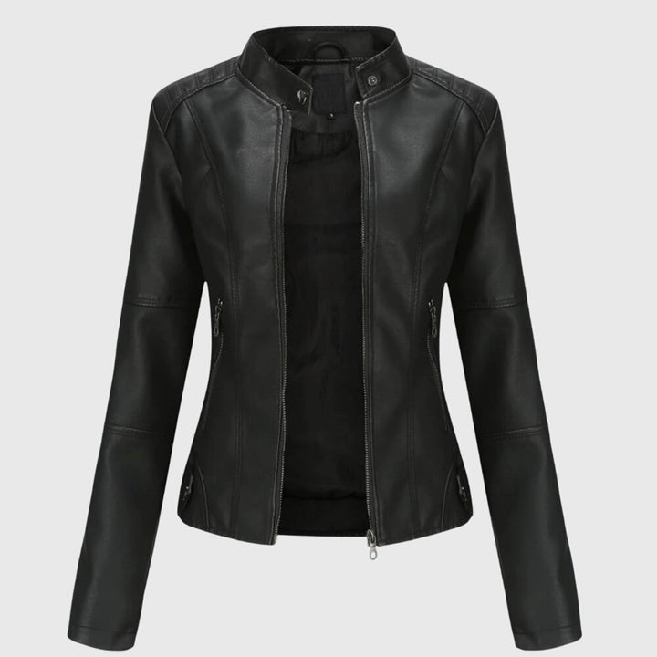 Giorgina™ - Elegante Leren Jas voor Dames