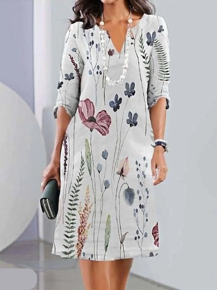 ELEANOR | FLORELE JURK MET NIVEAUS