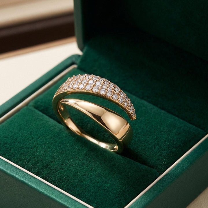Strakke Crossover Wrap Ring