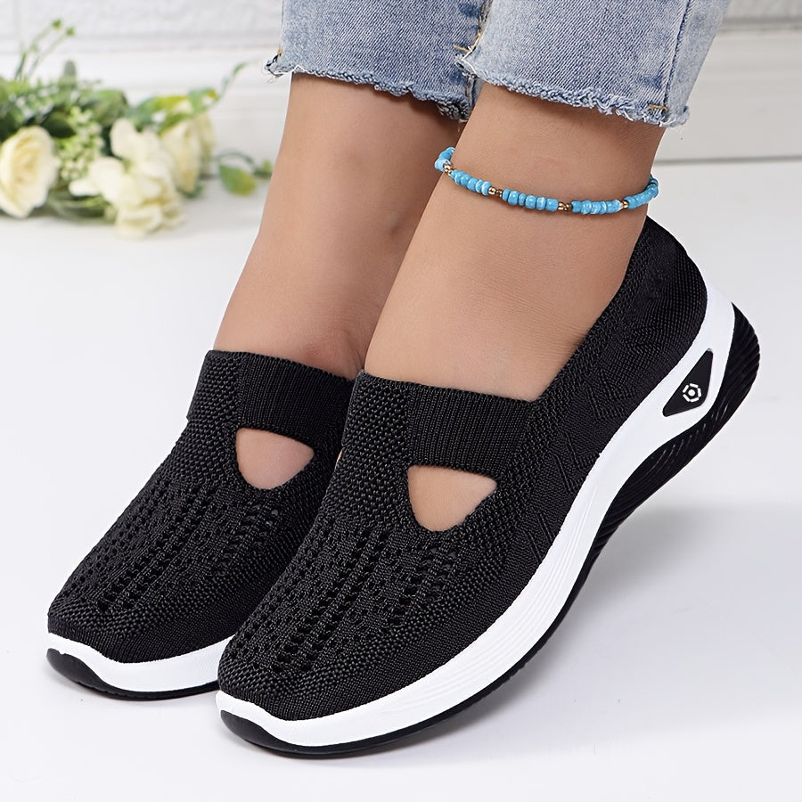 Gemakkelijke instap sneakers met stabiele pasvorm