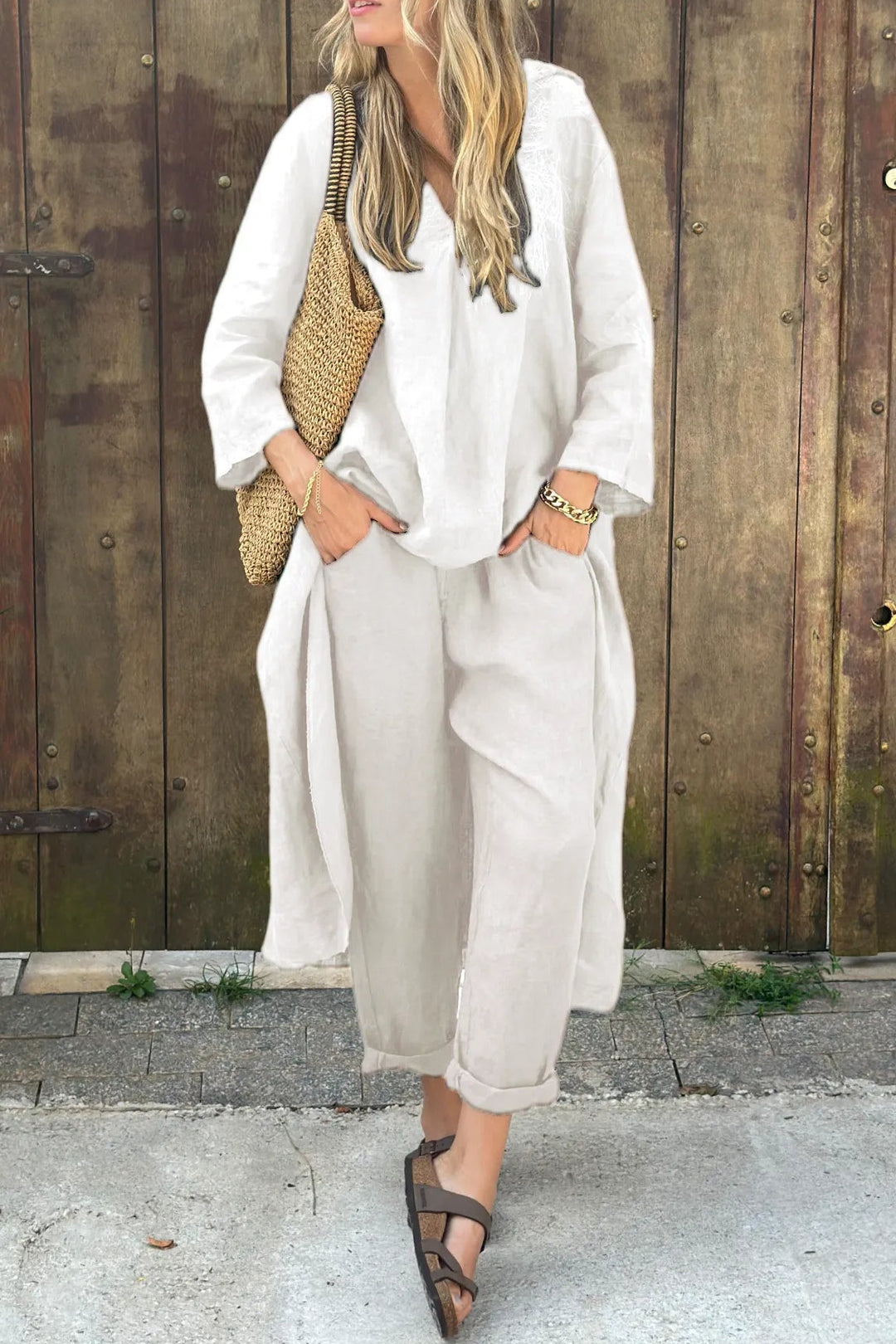 Vaelora - Elegante Drapé Set