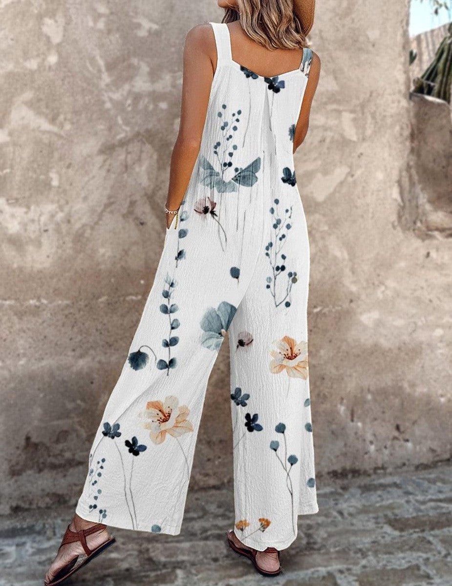 Comfortabele gedrukte overall