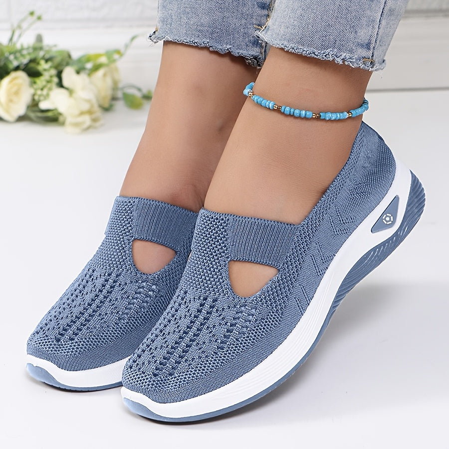 Gemakkelijke instap sneakers met stabiele pasvorm