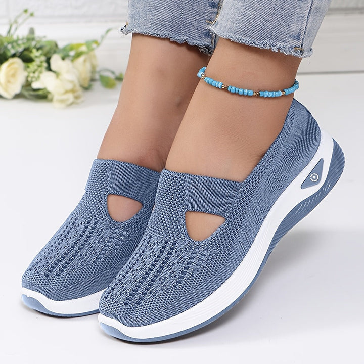 Gemakkelijke instap sneakers met stabiele pasvorm