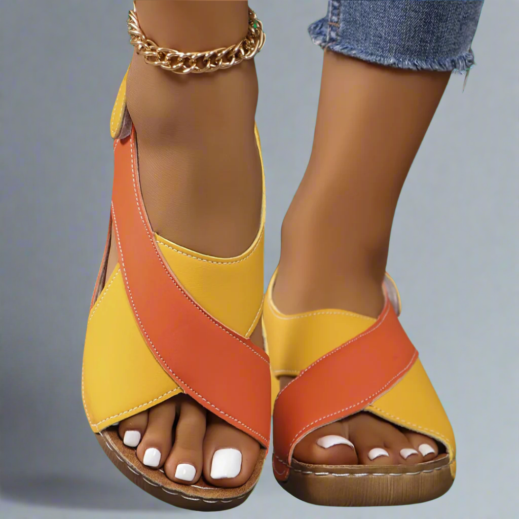 Kendra - Orthopedische Sandalen Colorblock