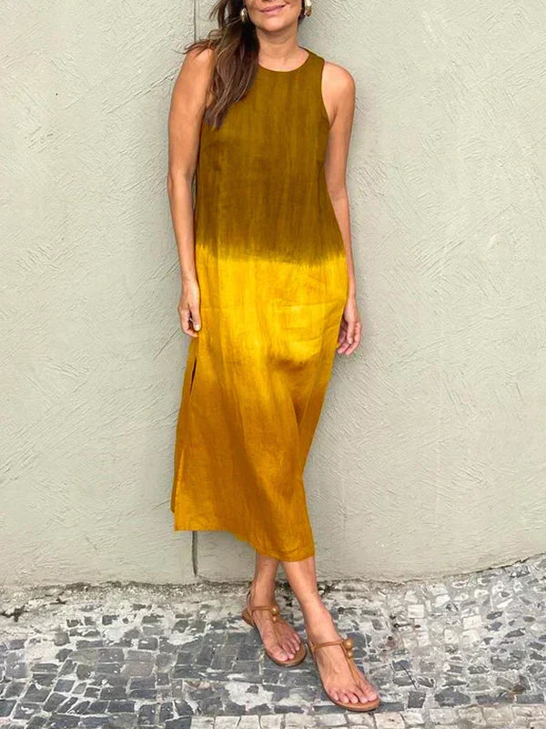 Heather - Casual Gradient Jurk