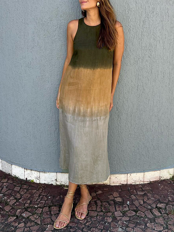 Heather - Casual Gradient Jurk