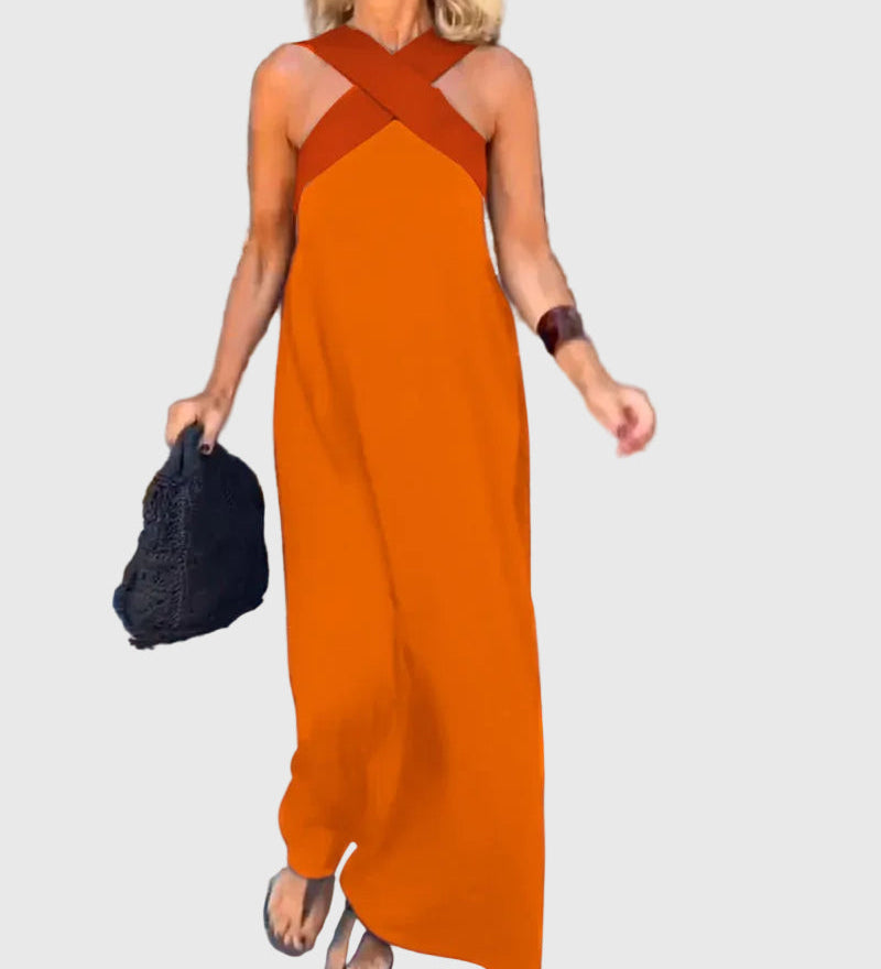 Elena | Maxi Jurk Vloeiend en Elegant