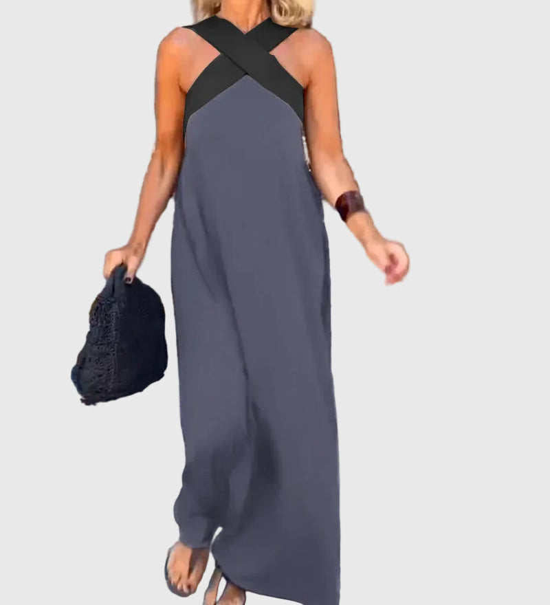 Elena | Maxi Jurk Vloeiend en Elegant