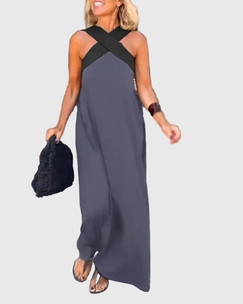Elena | Elegante Maxi Vloeiende Jurk
