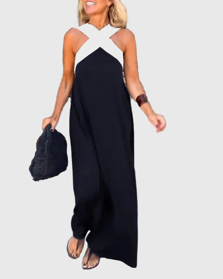 Elena | Elegante Maxi Vloeiende Jurk