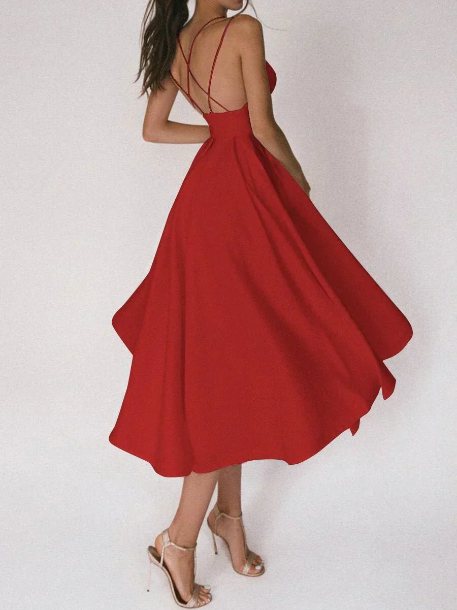 Elara - Elegante Minimalistische Jurk