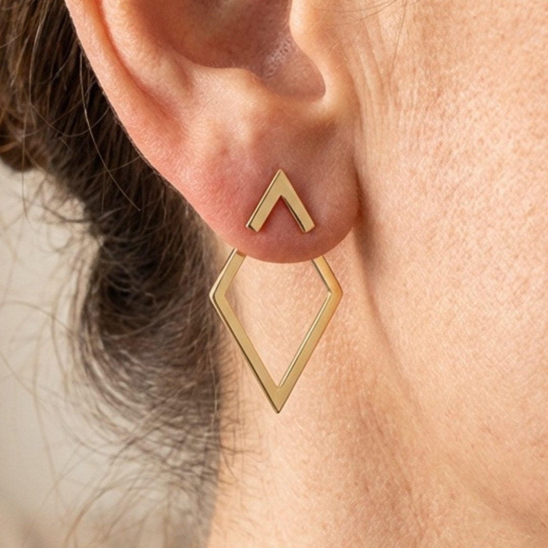 Bohemian Geometrische Stud Oorbellen