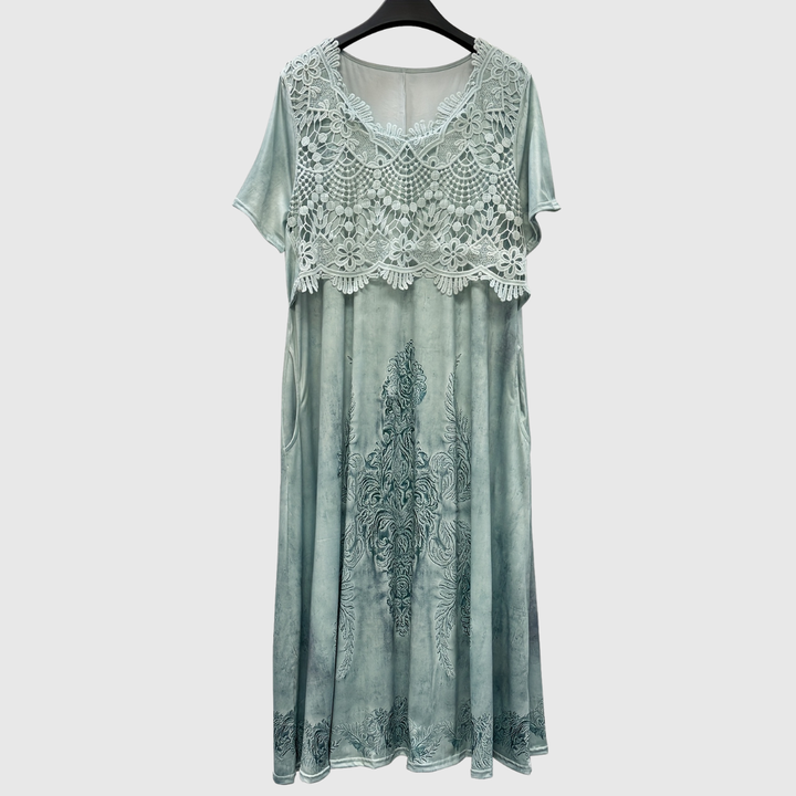 INDIGO | ELEGANTE MIDI BLOEMENJURK