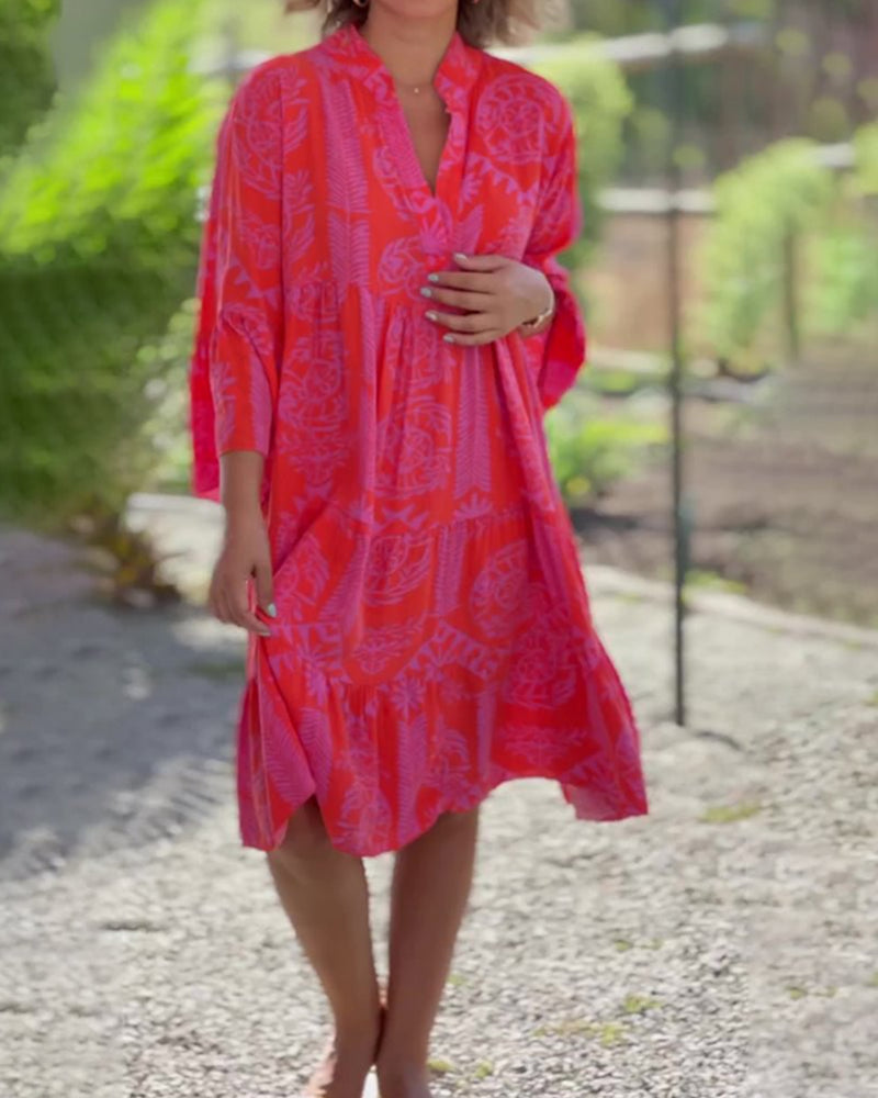 Joyce - Elegante Boho Chic Jurk