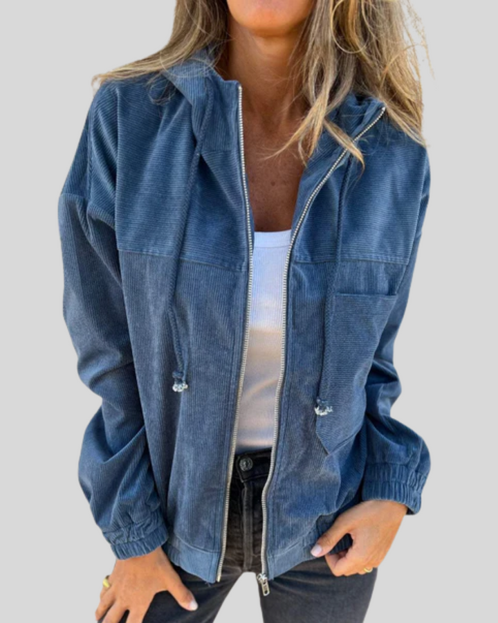Mabel | Soft Gilet met Rits