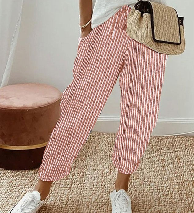 Elegante Comfortabele Vloeiende Broek