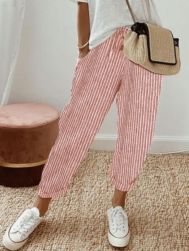 Elegante Comfortabele Vloeiende Broek