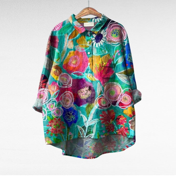 Thérèse | Elegante zomerblouse