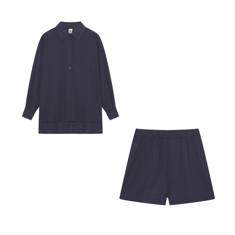 Elizabeth - Set van Blouse en Lichte Shorts