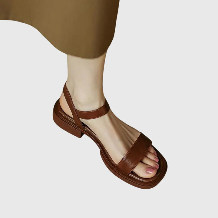 Kaia - Orthopedische leren sandalen