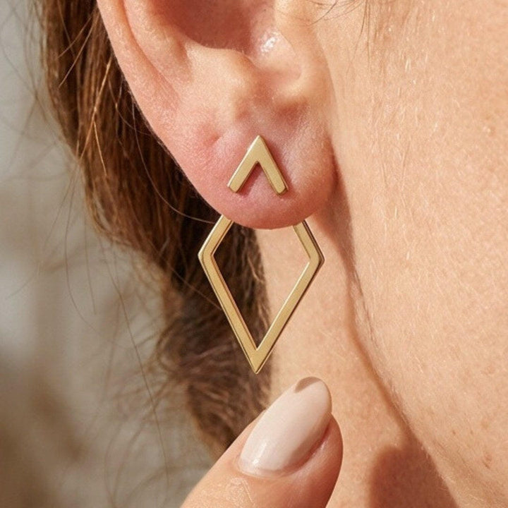 Bohemian Geometrische Stud Oorbellen