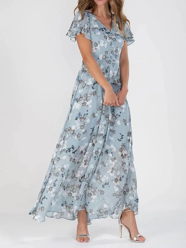 ZURI | ELEGANTE EN VLOEIENDE JURK MET SLANKMAKENDE EFFECT