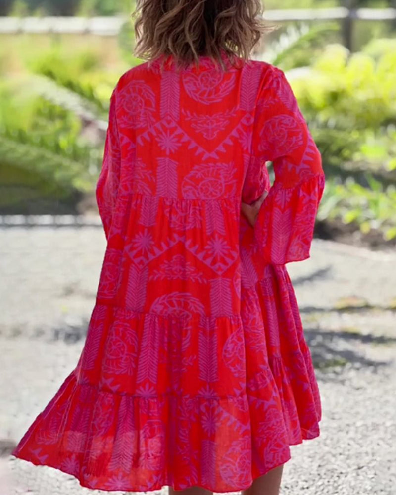 Joyce - Elegante Boho Chic Jurk