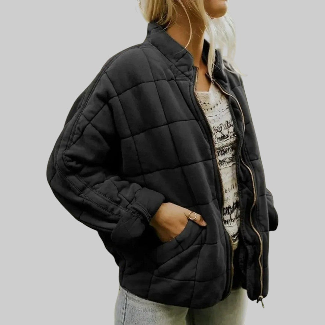 Josiane™ | Elegante oversized gewatteerde jas