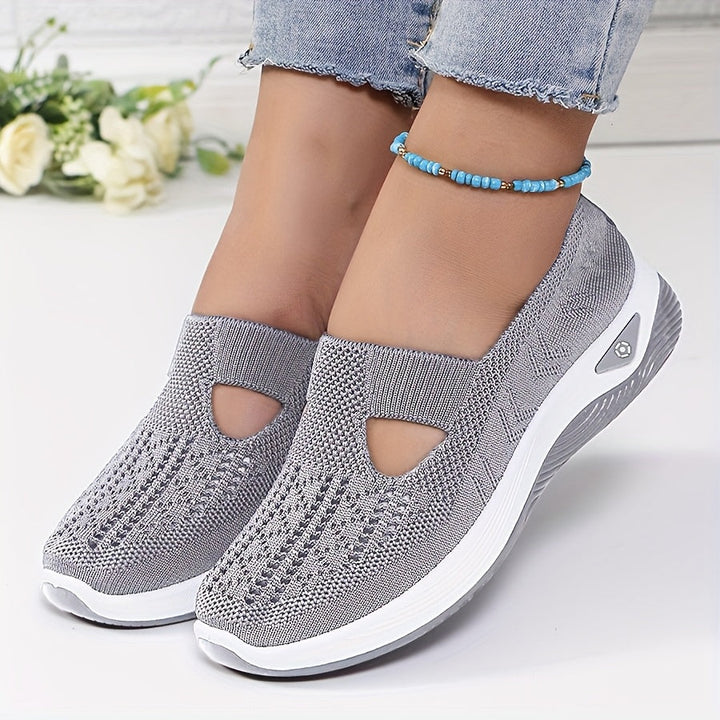 Gemakkelijke instap sneakers met stabiele pasvorm