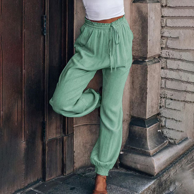 Kaeli – Elegante Joggingbroeken met Touw