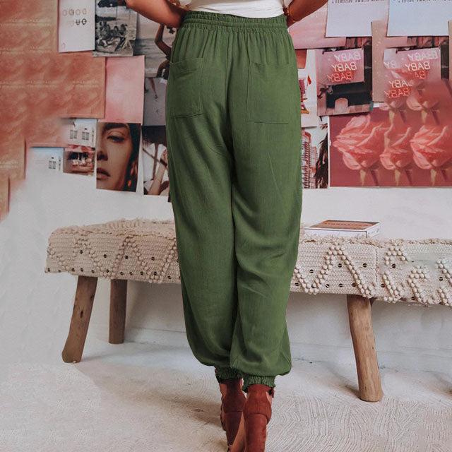 Kaeli – Elegante Joggingbroeken met Touw
