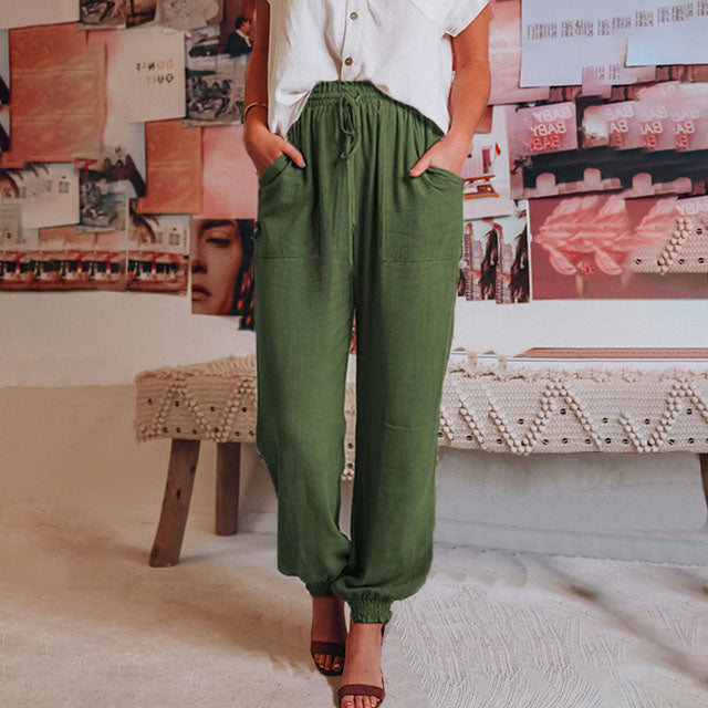 Kaeli – Elegante Joggingbroeken met Touw