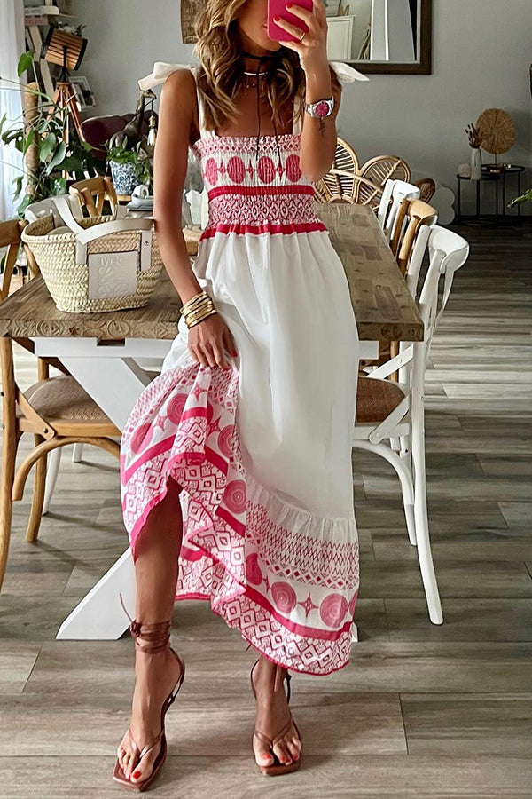 Rianna - Maxi Bohemian Zomerjurk