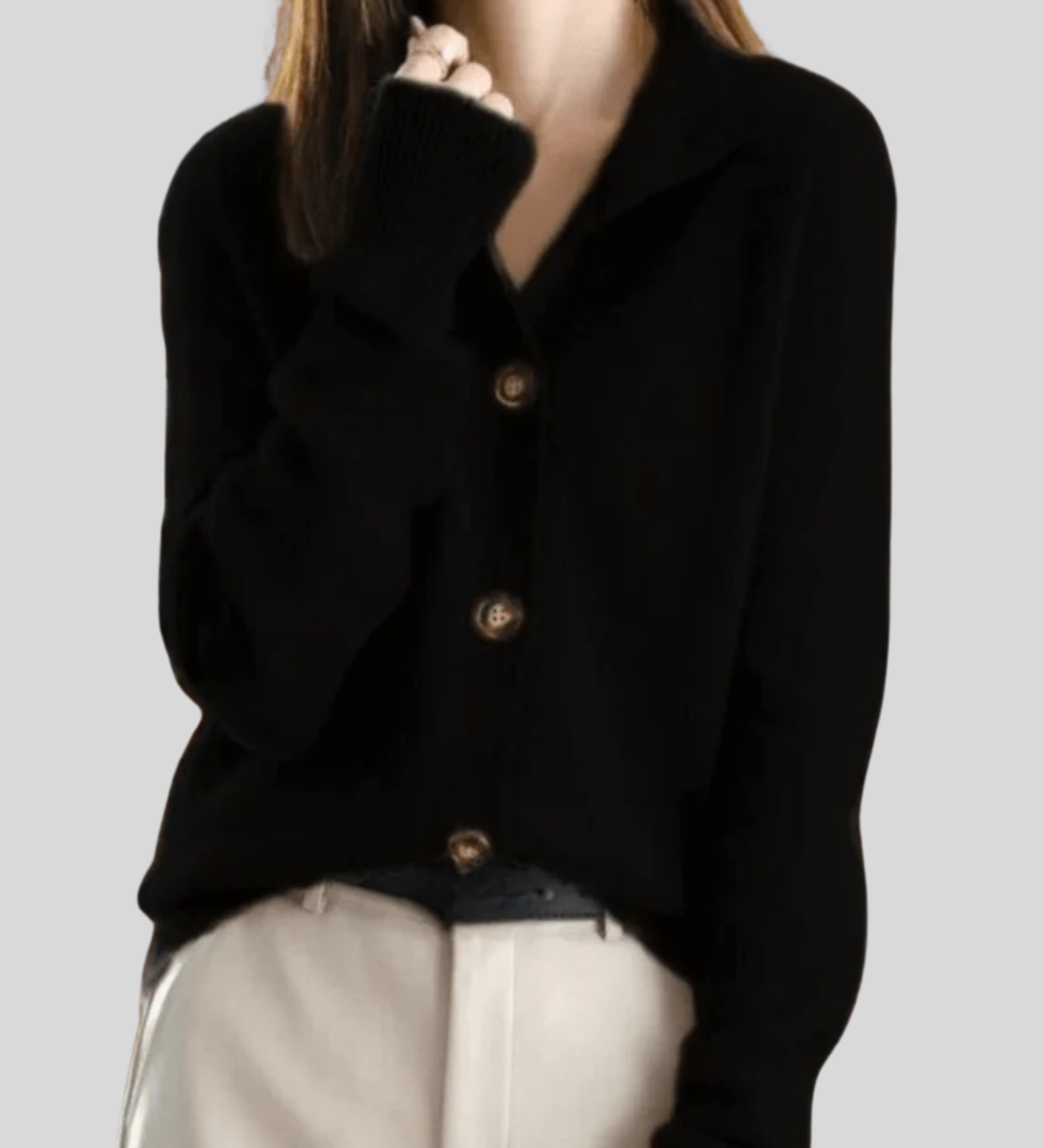 Claire | Retro Stijl Kasjmier Cardigan