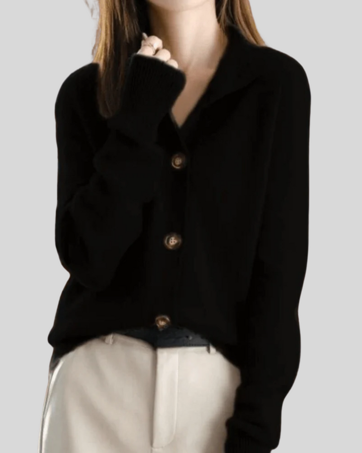 Claire | Retro Stijl Kasjmier Cardigan