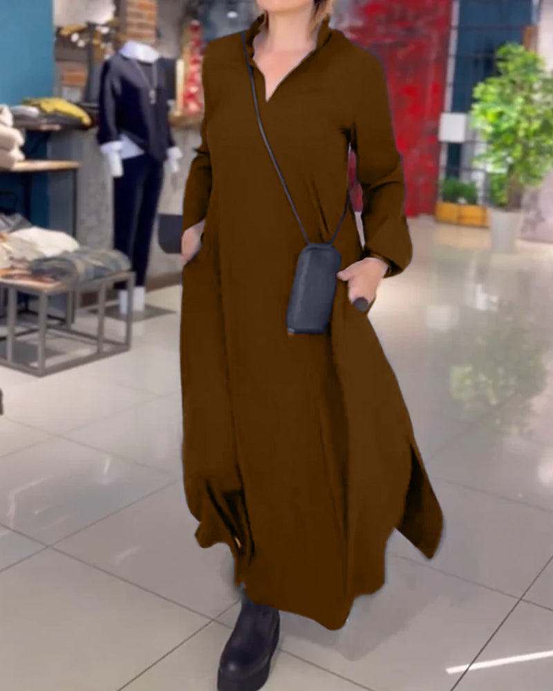 Sylvie - Lange losse jurk