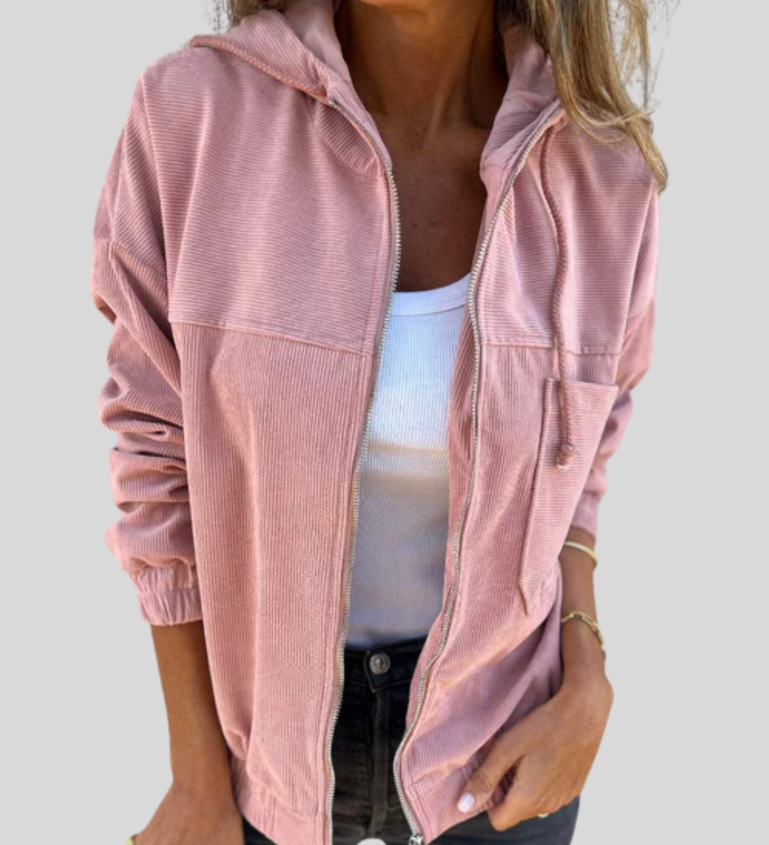 Mabel | Zacht gilet met rits