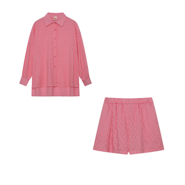 Elizabeth - Set van Blouse en Lichte Shorts