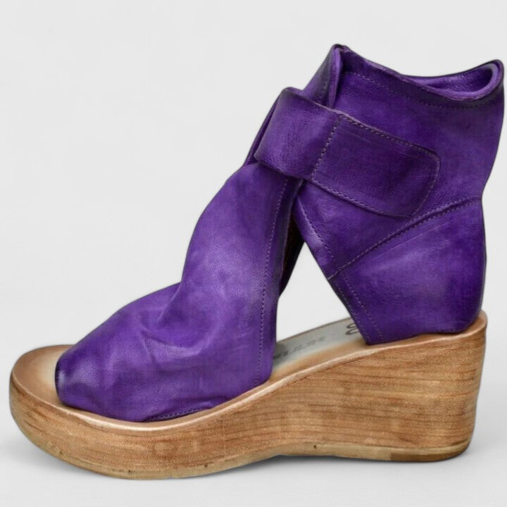 Karline - Klassieke Wedge Sandalen