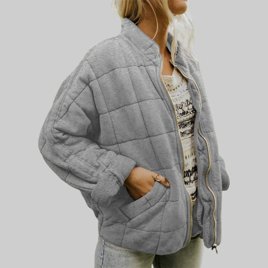 Jorien™ | Elegante oversized gewatteerde jas
