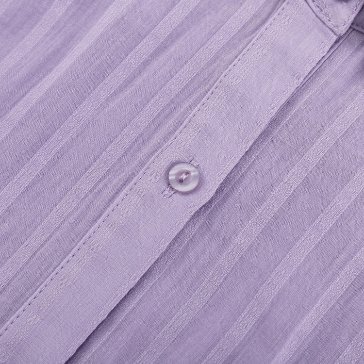 Viola - Ensemble Met Knopshirt en Luchtige Shorts