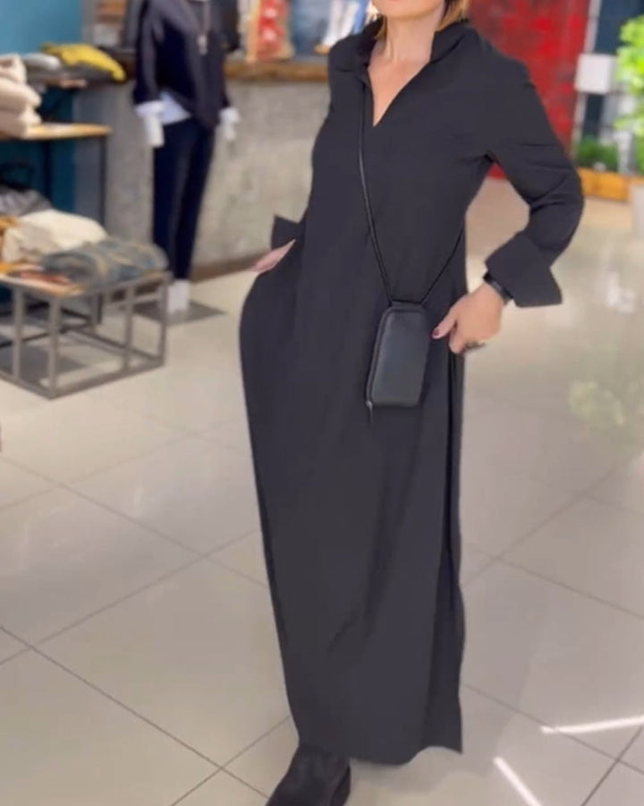 Sylvie - Lange losse jurk