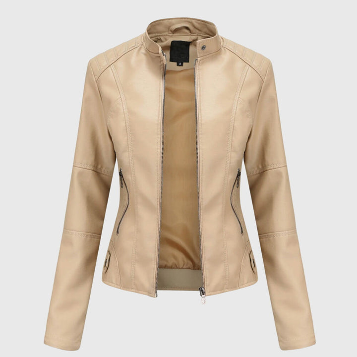 Giorgina™ - Elegante Leren Jas voor Dames
